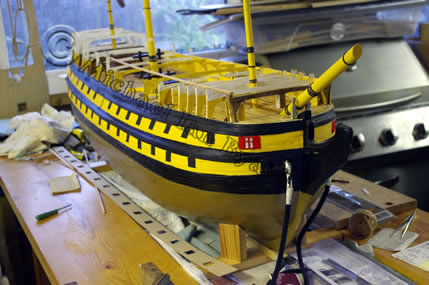 Victory Model Starboard View